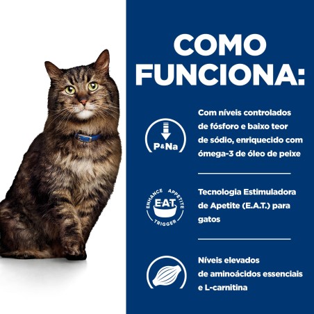 Hill's PD Kidney Care k/d Early stage - Ração seca para gato com doença renal precoce