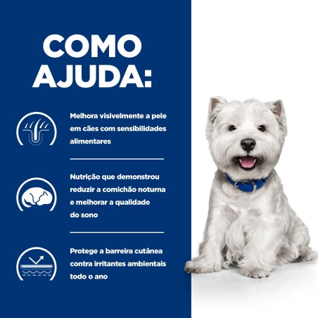 Ração para cão com alergias Hill's Prescription Diet Derm Complete