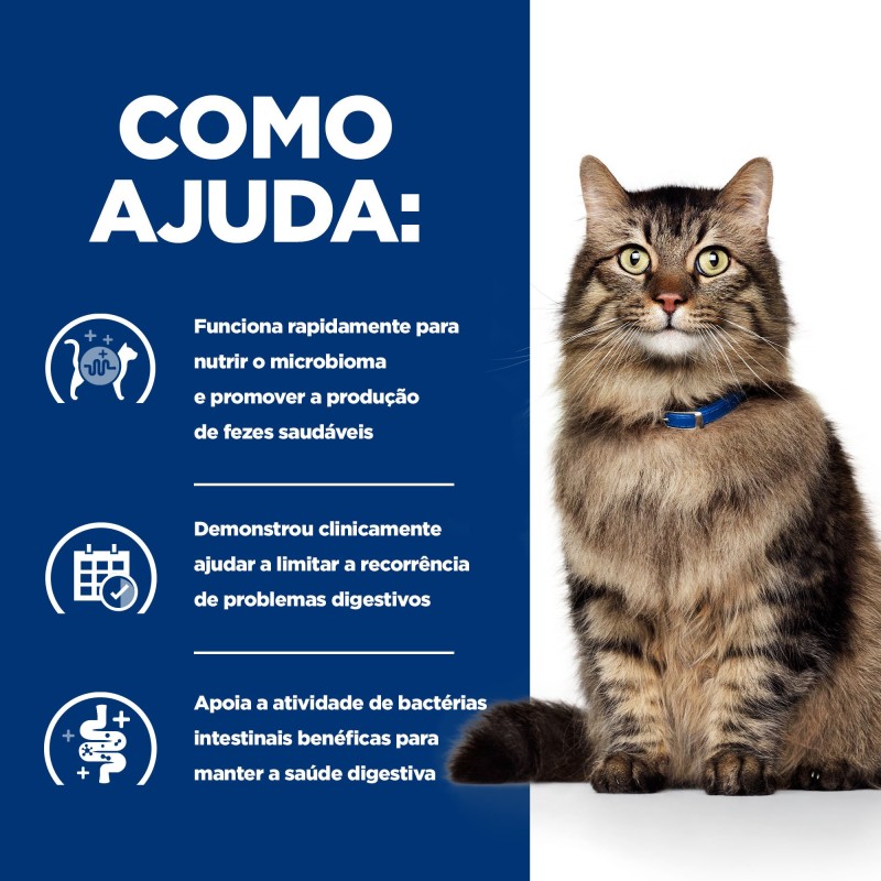 Ração para gato Hill's Prescription Diet Gastrointestinal Biome