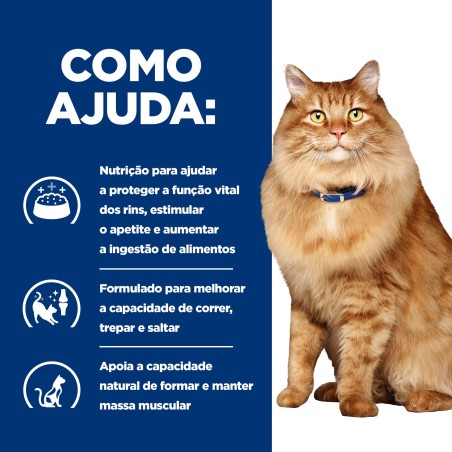 Hill's PD Kidney + Mobility k/d j/d - Ração seca para gato para a saúde renal e articular