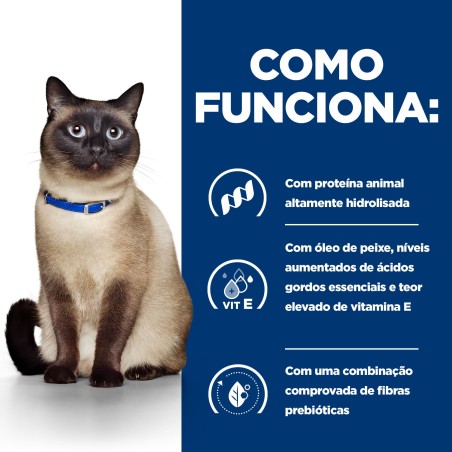 Ração para gato com sensibilidades Hill's z/d Food Sensitives