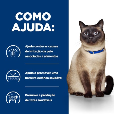 Ração para gato com sensibilidades Hill's z/d Food Sensitives