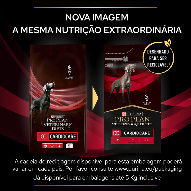 Ração para cão com insuficiência cardíaca - Pro Plan VD Cardiocare Ração para cão com insuficiência cardíaca - Pro Plan VD Cardiocare