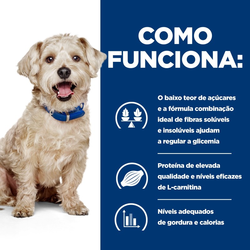 Hill's PD Diabetes Care w/d - Ração seca para cão com diabetes