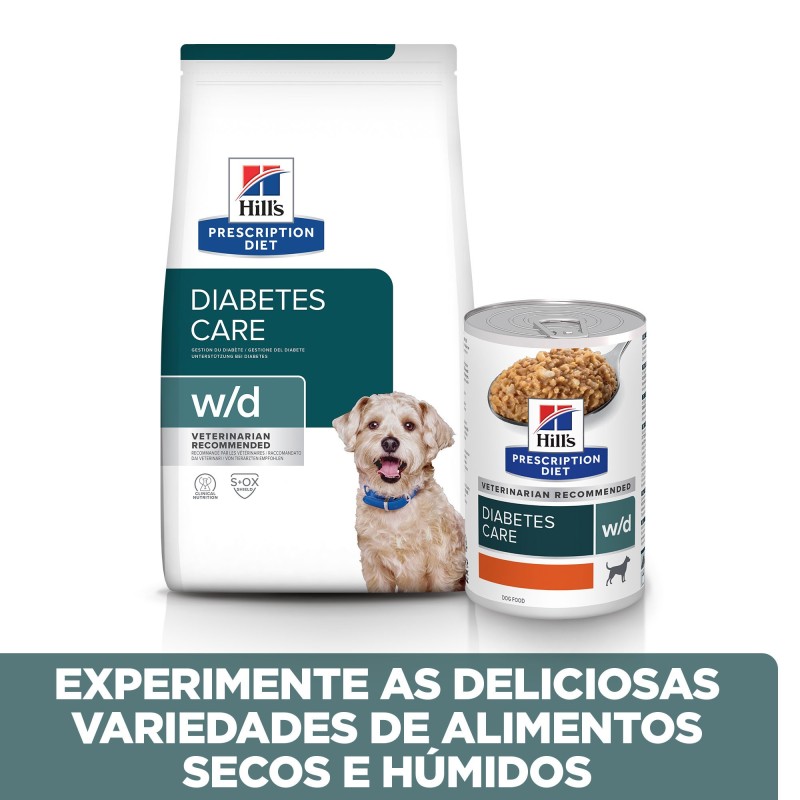 Hill's PD Diabetes Care w/d - Ração seca para cão com diabetes