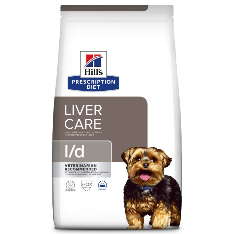 Hill's PD Liver Care l/d - Ração seca para cão para suporte da saúde hepática