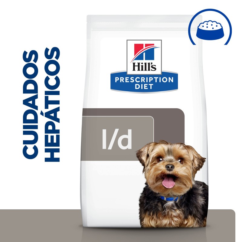 Hill's PD Liver Care l/d - Ração seca para cão para suporte da saúde hepática