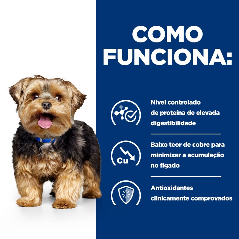 Hill's PD Liver Care l/d - Ração seca para cão para suporte da saúde hepática