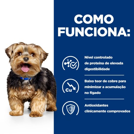 Hill's PD Liver Care l/d - Ração seca para cão para suporte da saúde hepática