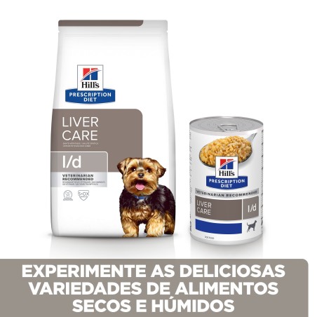 Hill's PD Liver Care l/d - Ração seca para cão para suporte da saúde hepática