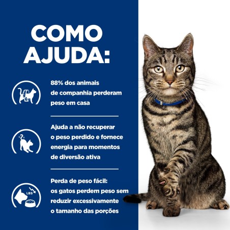 Hill's PD Metabolic - Ração seca para gato para controlo do peso - Atum