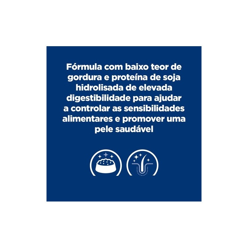 Hill's PD Food Sensitivities Low Fat z/d - Ração seca para cão