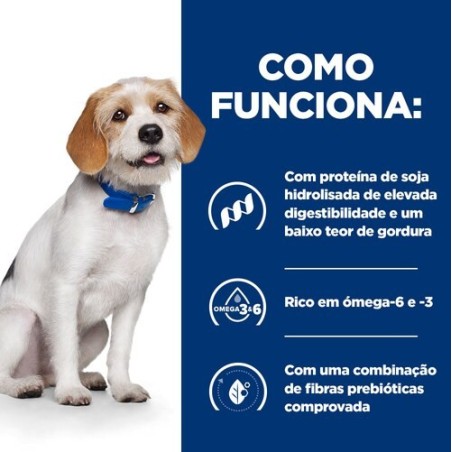 Hill's PD Food Sensitivities Low Fat z/d - Ração seca para cão