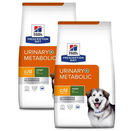 Hill's PD Urinary + Metabolic c/d - Ração seca para cão