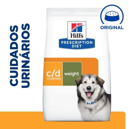 Hill's PD Urinary + Metabolic c/d - Ração seca para cão