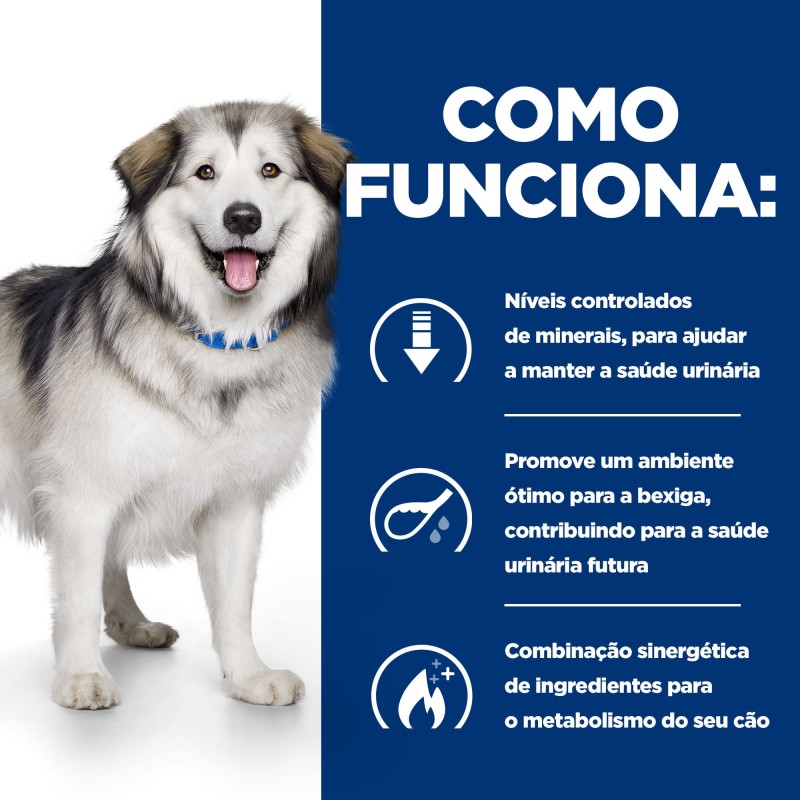 Hill's PD Urinary + Metabolic c/d - Ração seca para cão