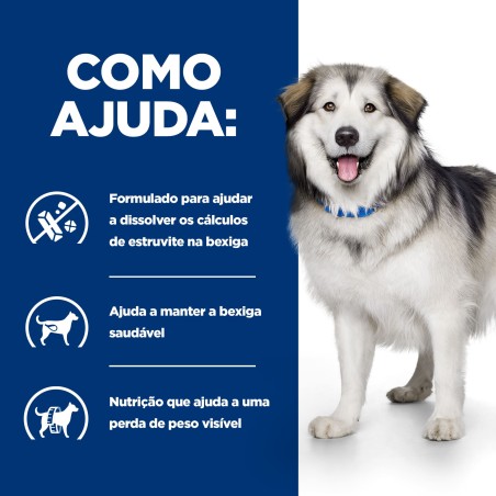 Hill's PD Urinary + Metabolic c/d - Ração seca para cão
