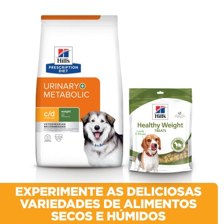 Hill's PD Urinary + Metabolic c/d - Ração seca para cão
