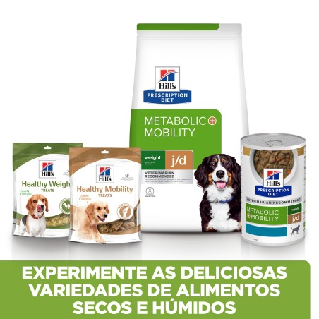 Ração para cão para perda de peso e mobilidade - Hill's Metabolic + Mobility j/d
