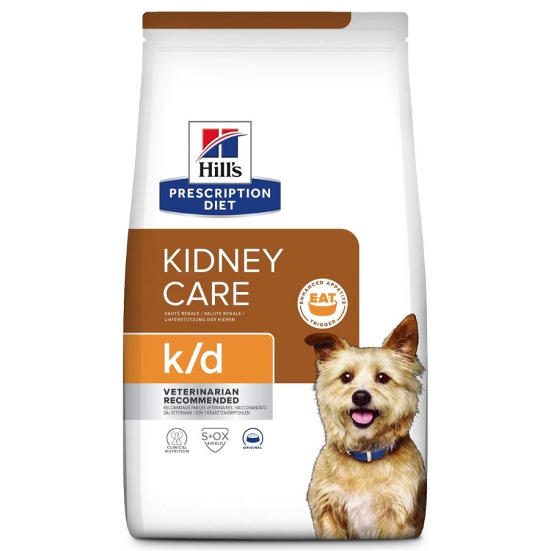Ração para cães com insuficiência renal - Hill's PD Kidney Care k/d