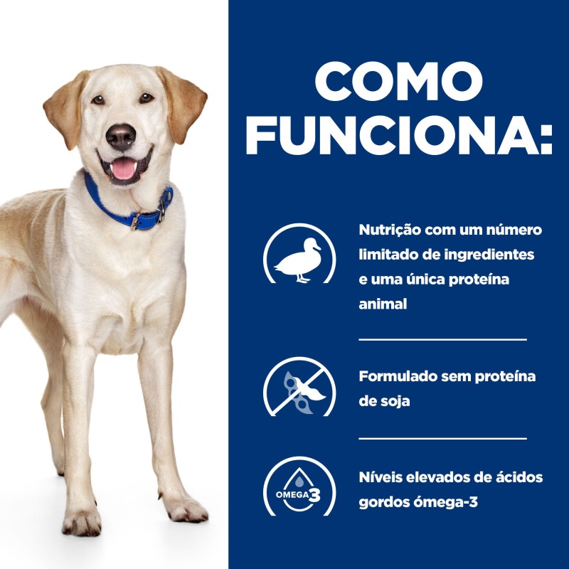 Hill's d/d Canine Skin/Food Sensitivities para cão adulto