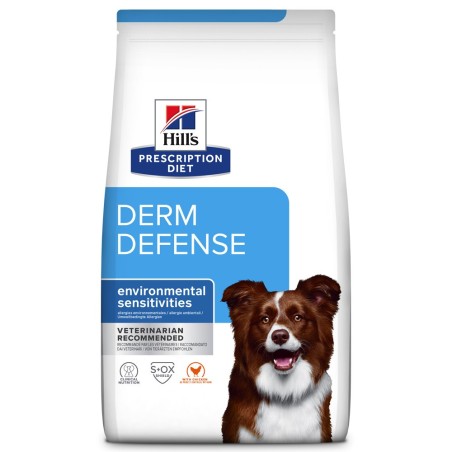 Ração para cão com alergias - Hill's Derm Defense