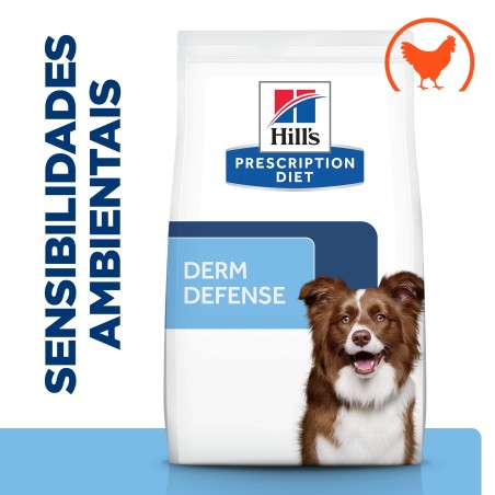 Ração para cão com alergias - Hill's Derm Defense