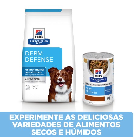 Ração para cão com alergias - Hill's Derm Defense