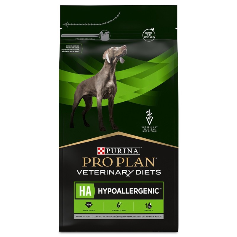 Ração para cão com alergias - Pro Plan VD HA Hypoallergenic