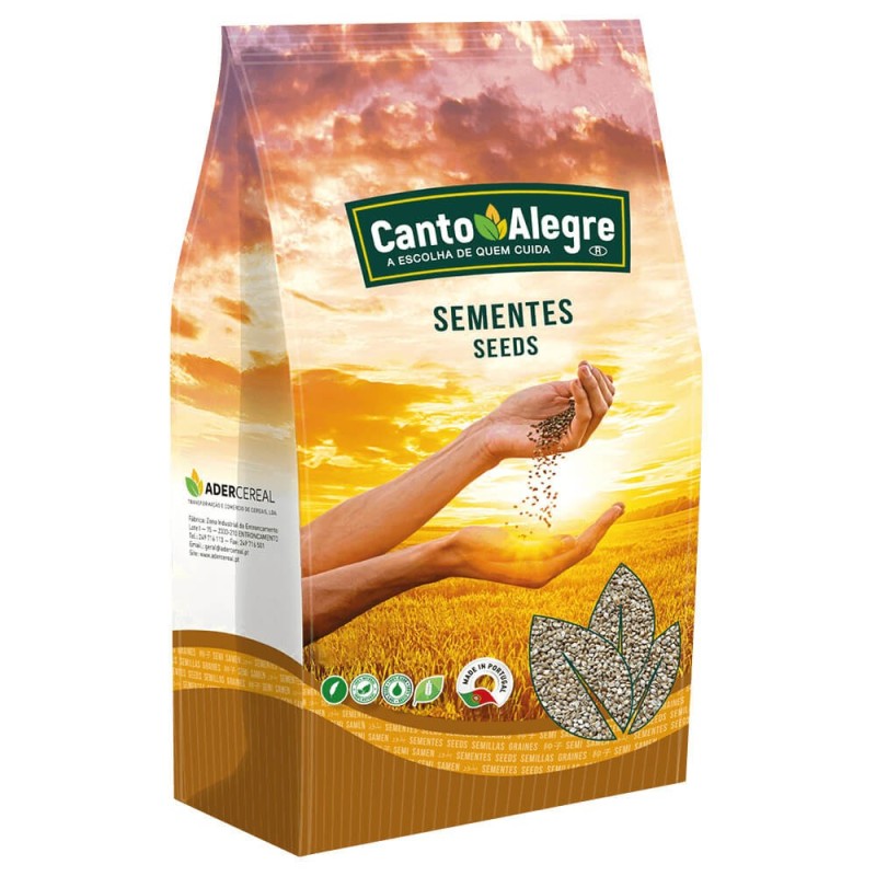 Sementes de girassol raiado grado para aves - Canto Alegre