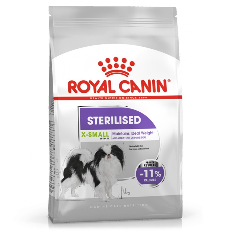 Ração para cão Royal Canin X-Small Esterilizado