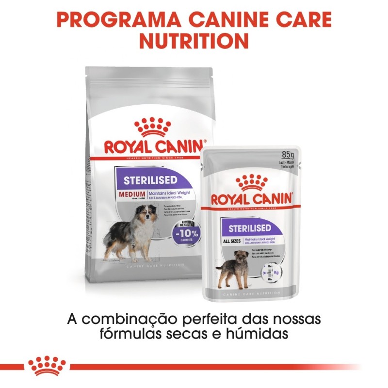 Ração para cão Royal Canin Medium Sterilised