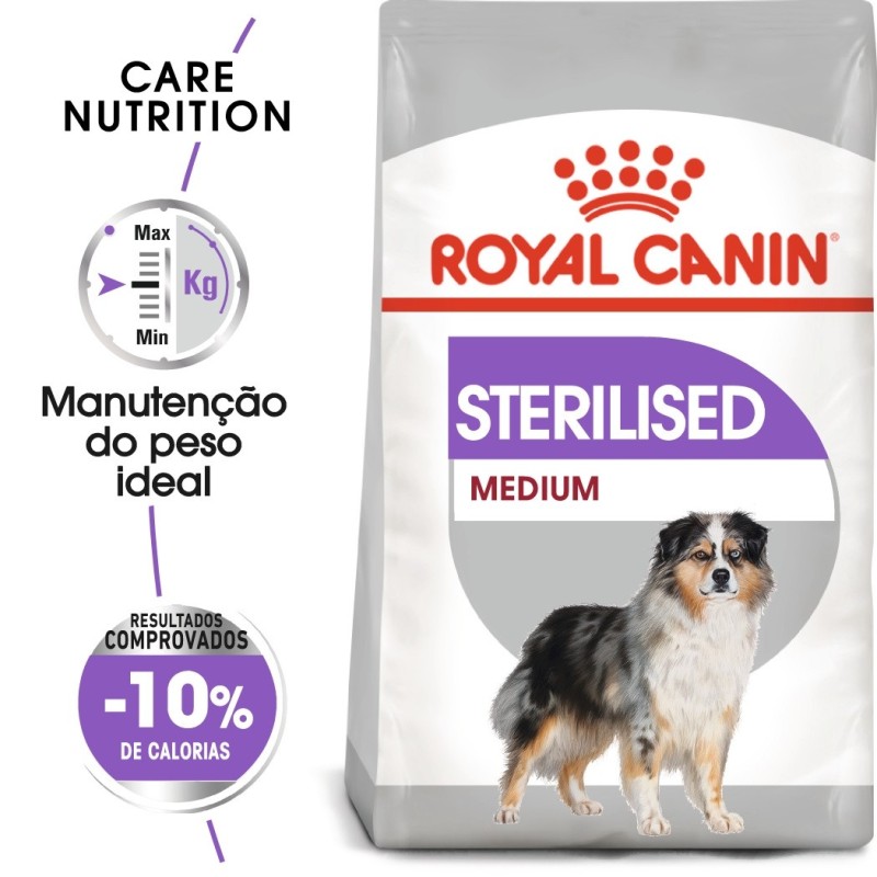 Ração para cão Royal Canin Medium Sterilised