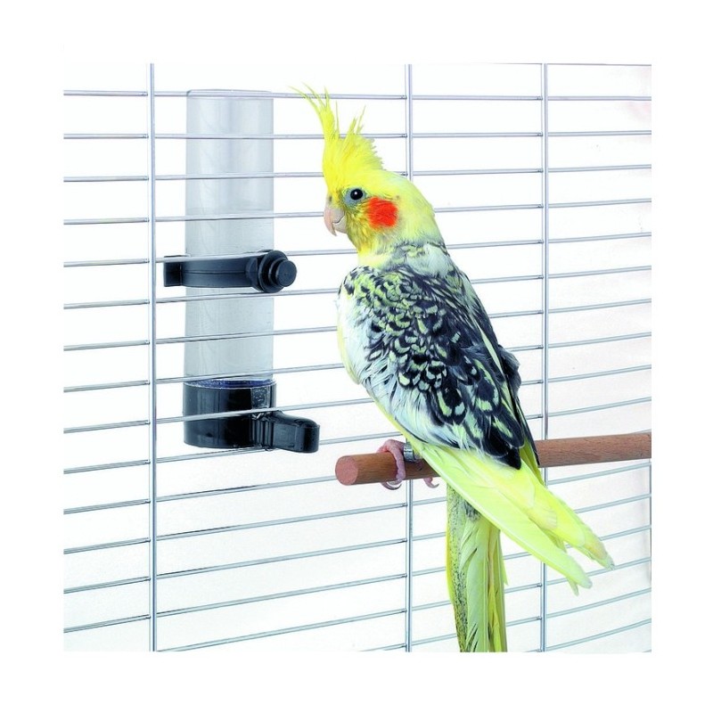 Bebedouro p/ Aves com Suporte 130ml