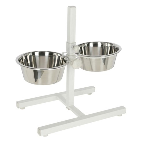 Comedouro duplo amovível para cão - Kerbl