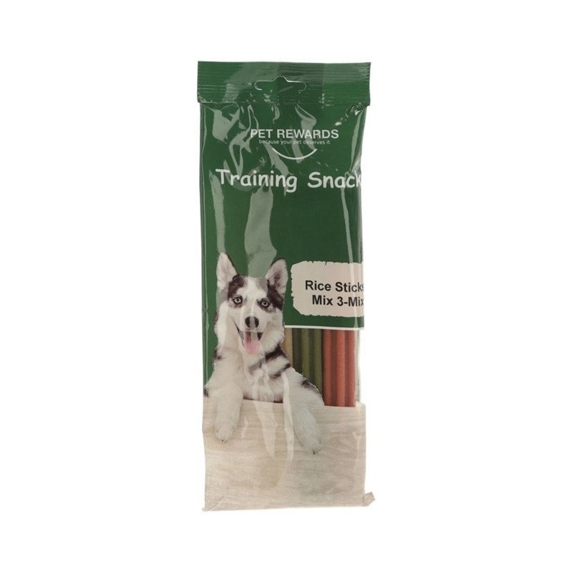 Snacks para cão Pet Rewards Rice sticks mix 
