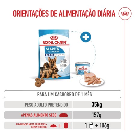Ração para cão - Royal Canin Maxi Starter Mother & Babydog