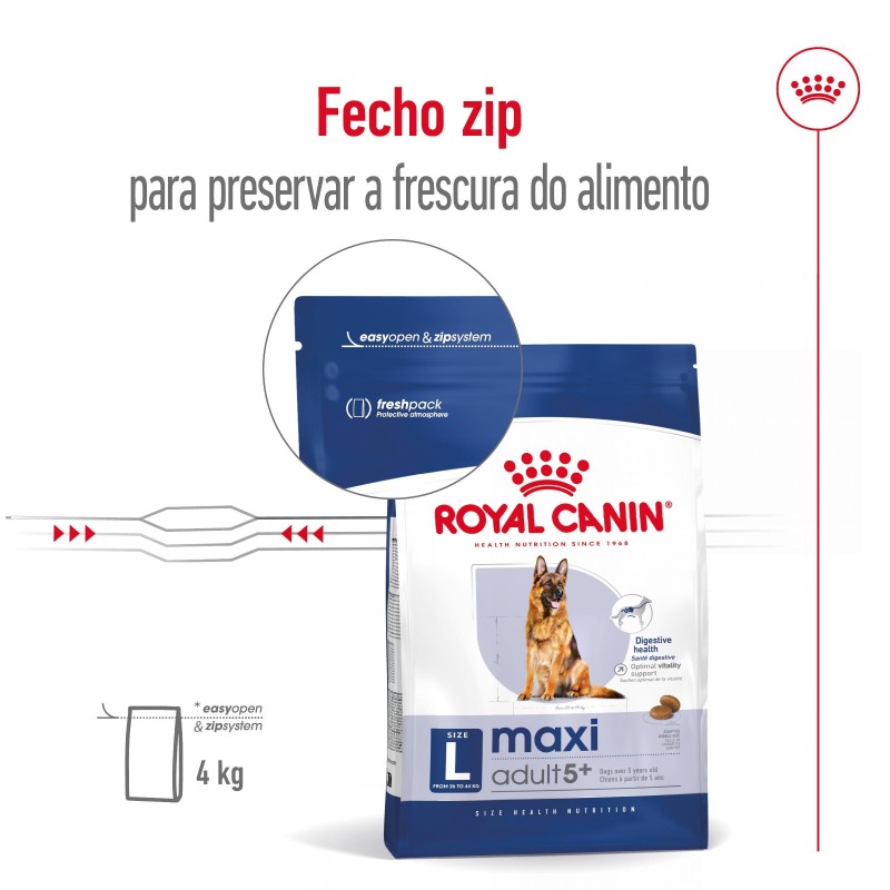 Ração para cão Royal Canin Maxi Adulto 5+