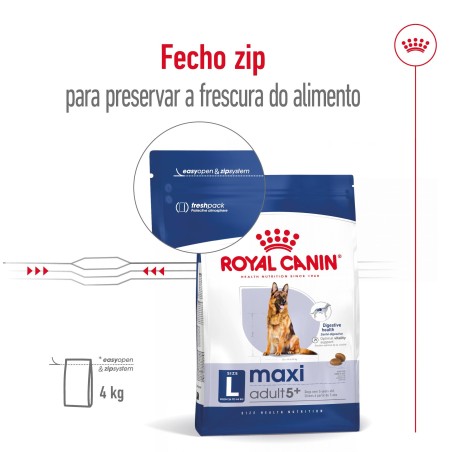 Ração para cão Royal Canin Maxi Adulto 5+