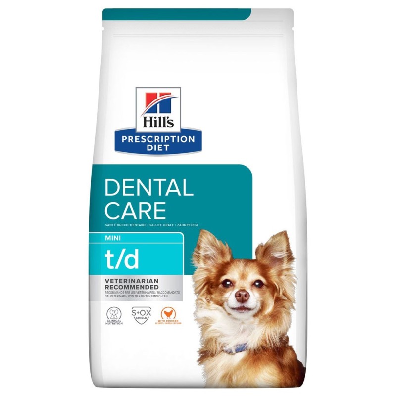Hill's PD Dental Care Mini t/d - Ração seca para cão para cuidado dentário
