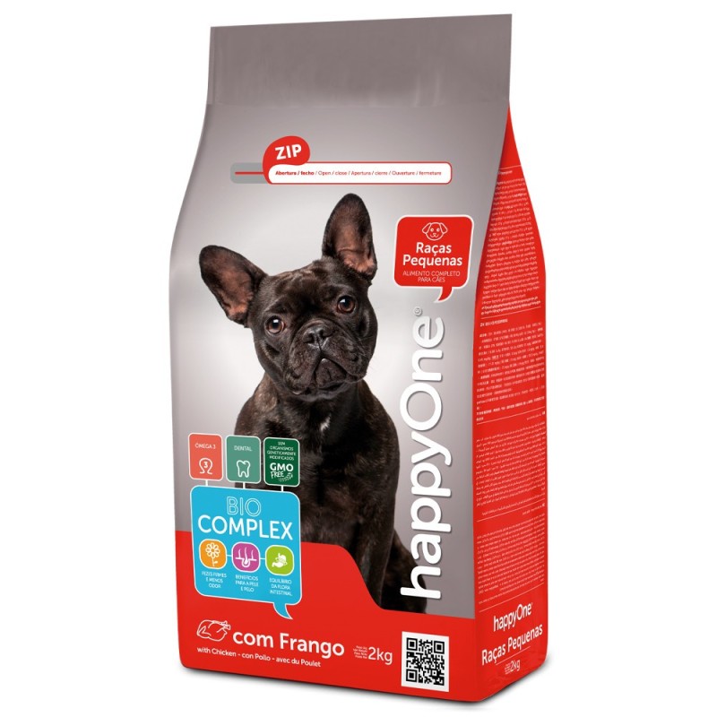 Ração para cão happyOne Raça Pequena