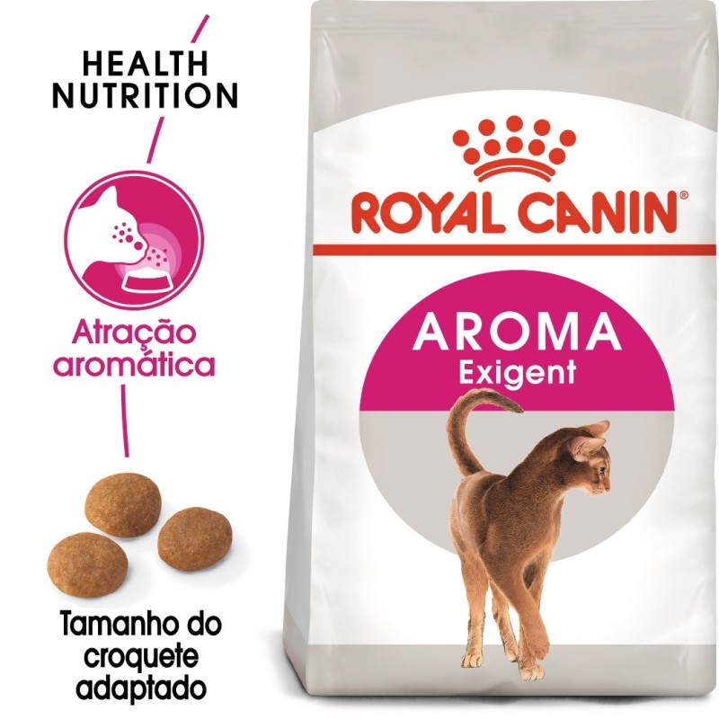 Ração para gato Royal Canin Aroma Exigent
